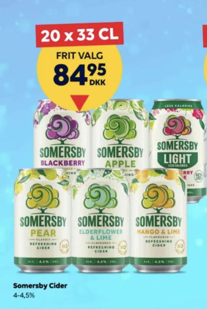 Somersby Apple, Apple Cider 20 pk.