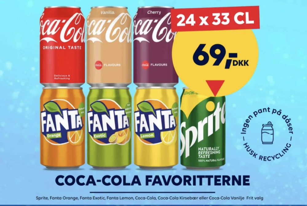 Sprite, Sportssodavand 24 pk.