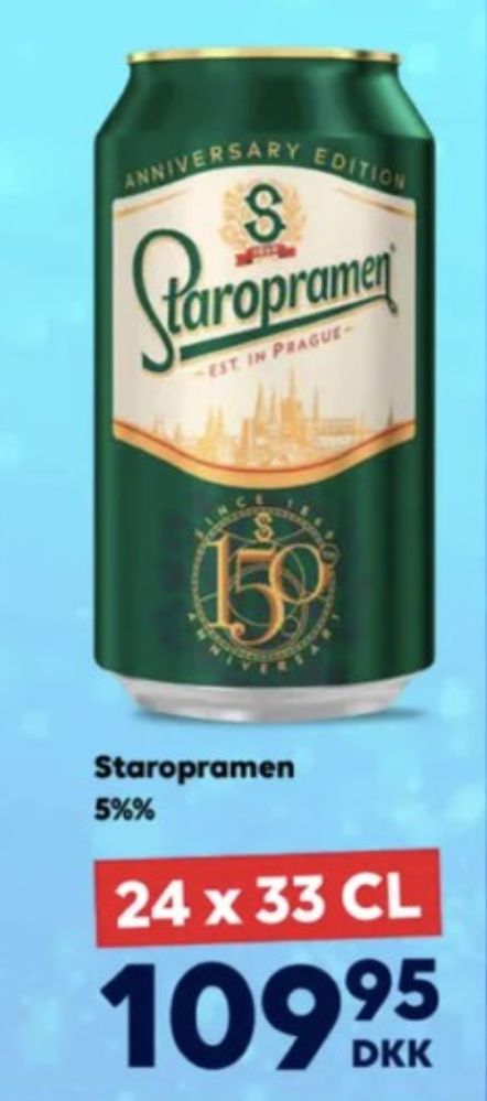 Staropramen, Specialøl 24 pk.