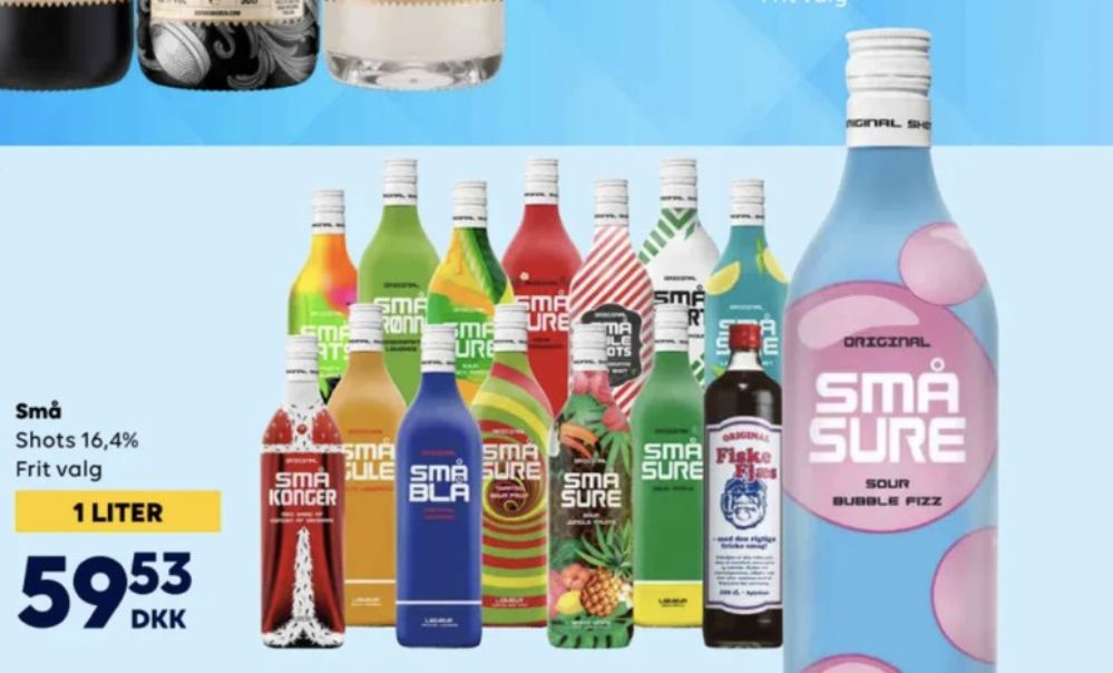 Små Juleshots, Shots