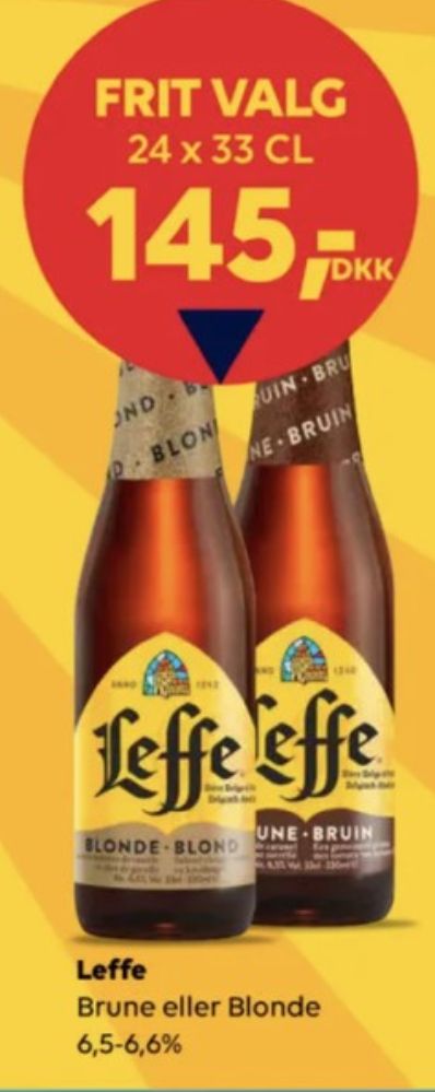 Leffe Brune, Specialøl