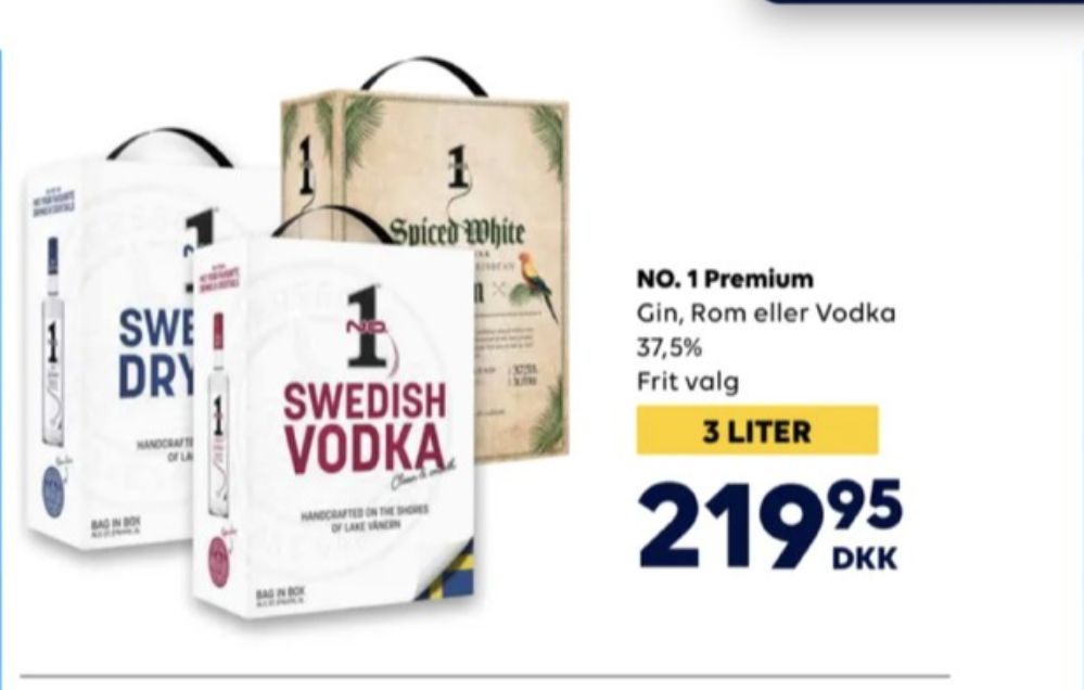 No.1, Vodka