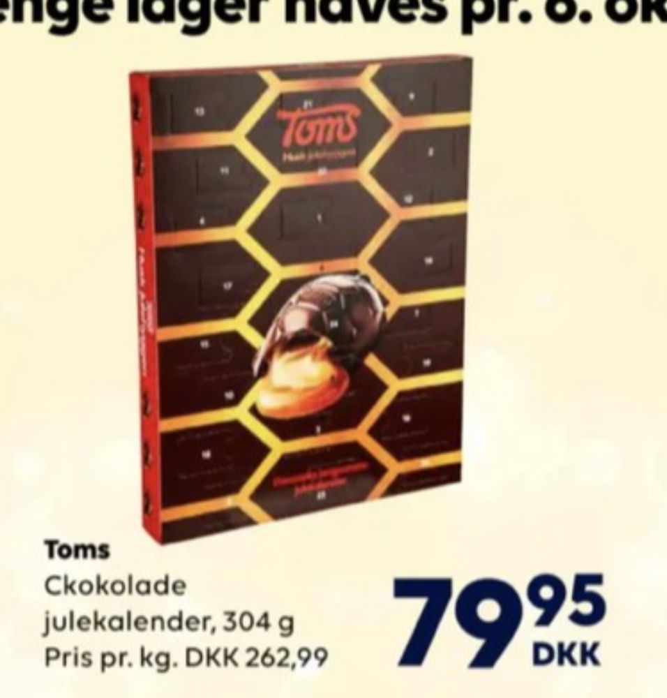 Toms, Julekalender