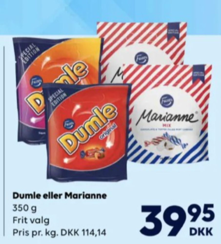 Dumle, Karameller Original