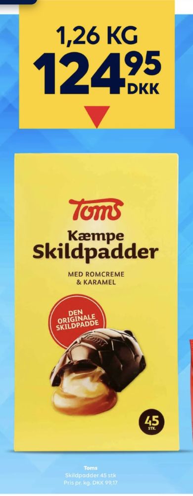 Toms Kæmpe Skildpadder, Chokoladeskildpadder