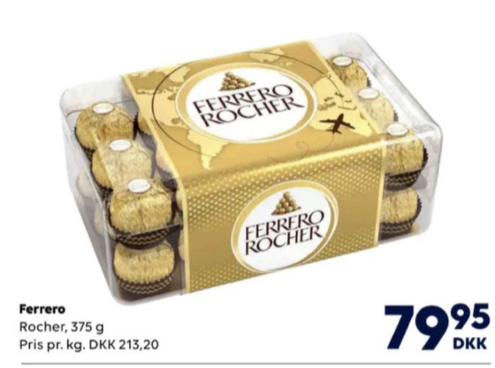 Ferrero Rocher, Dessertchokolade