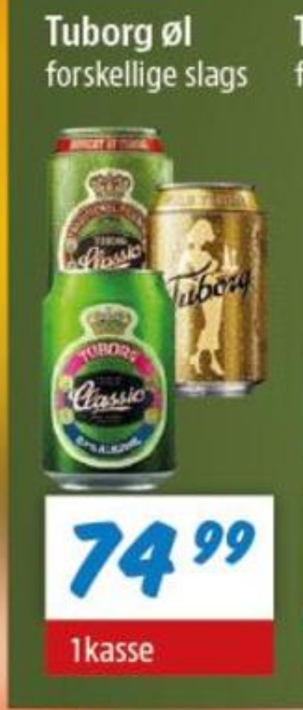 Tuborg Classic 0,0, Øl - Alkoholfri