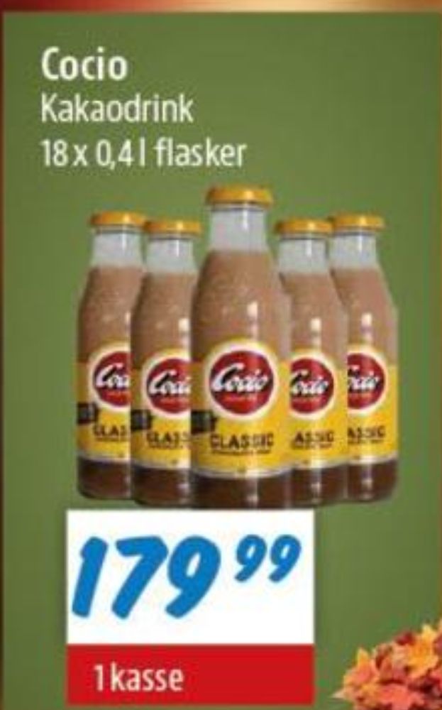 Cocio, Chokolademælk Classic 18 pk.