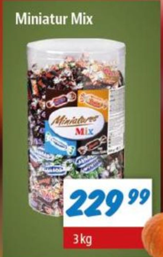 Miniatures, Dessertchokolade
