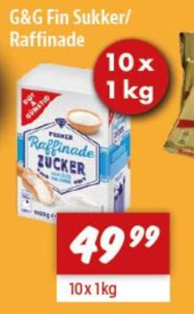 Gut & Günstig, Sukker