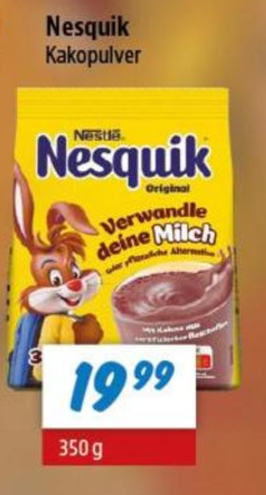 Nestlé Nesquik, Kakaodrikspulver