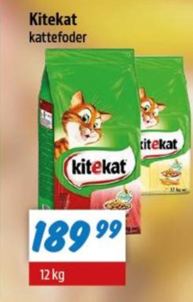 Kitekat, Kattefoder
