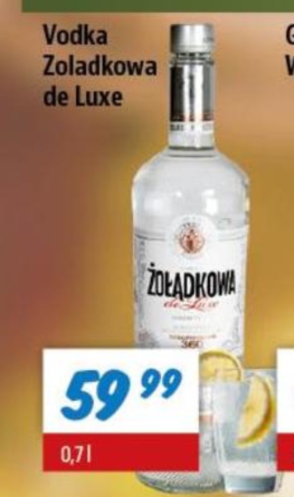 Zoladkowa , Vodka