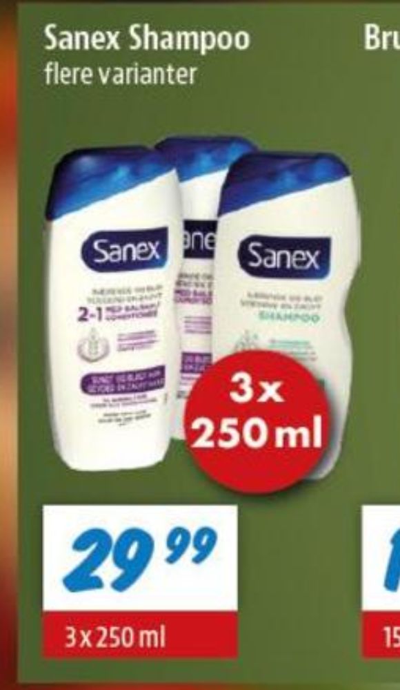Sanex, Shampoo
