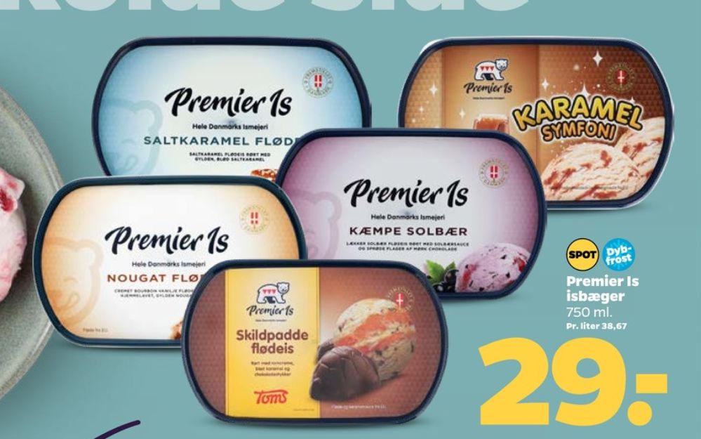 Premier, Nougat Flødeis