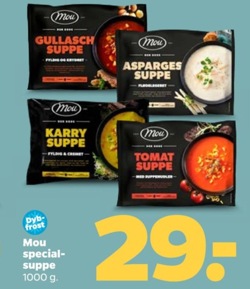 Mou, Gullaschsuppe