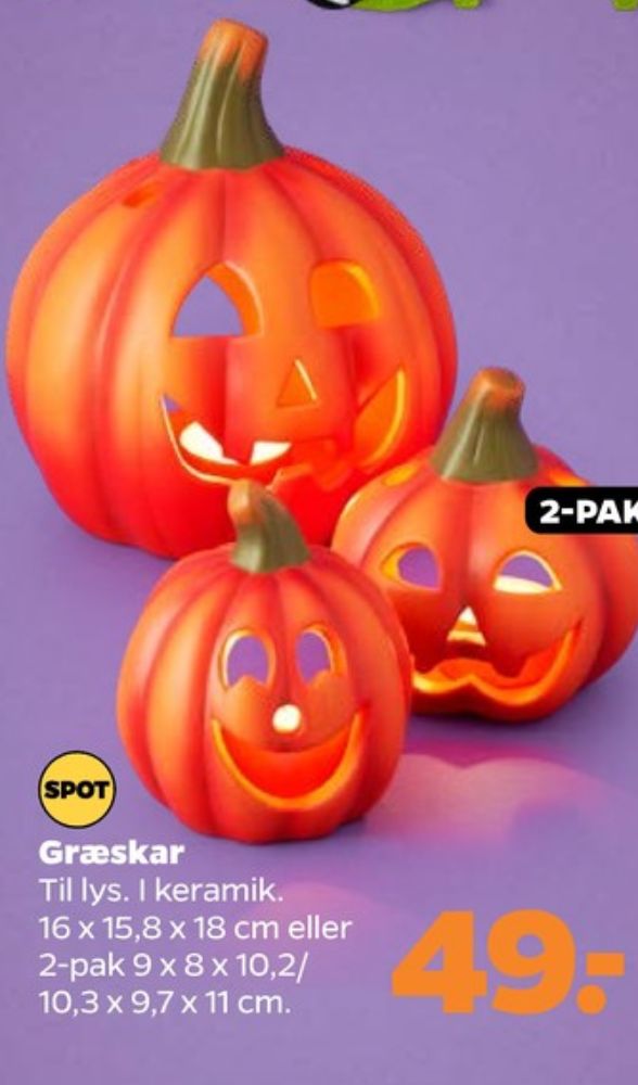 Halloween Græskar