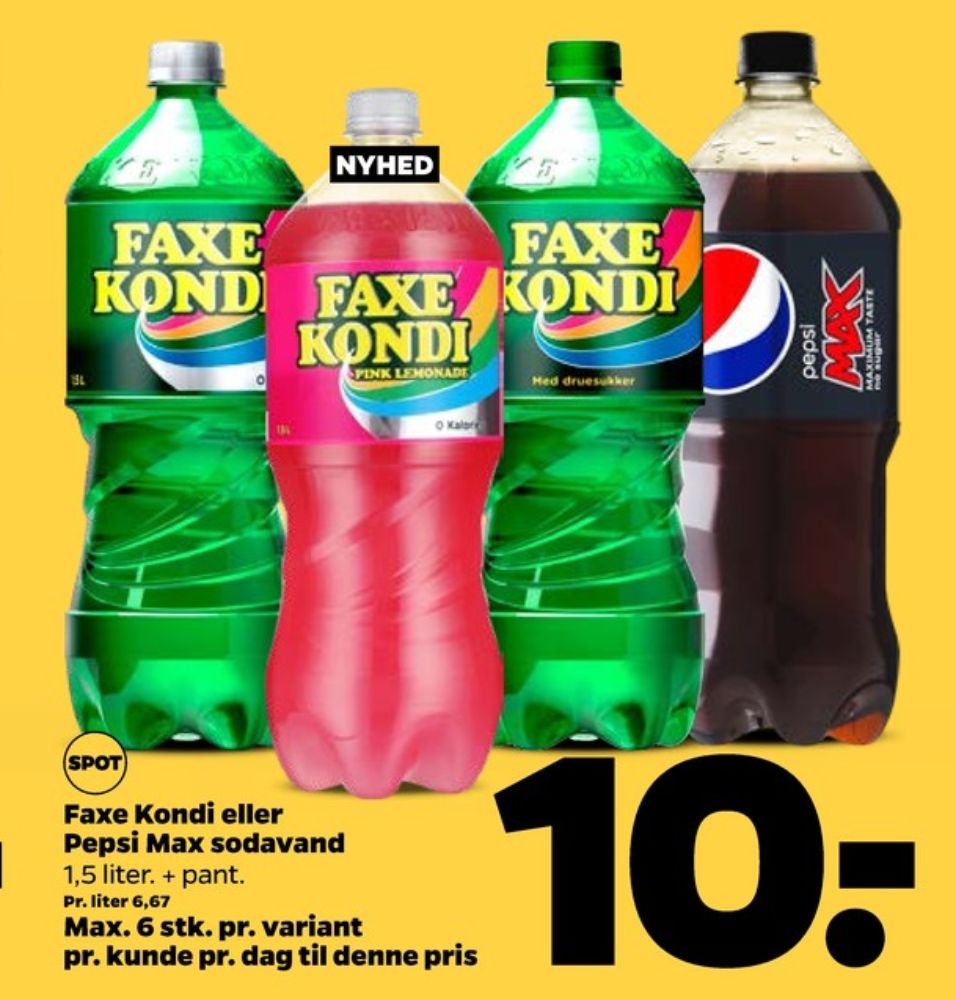 Pepsi Max, Cola