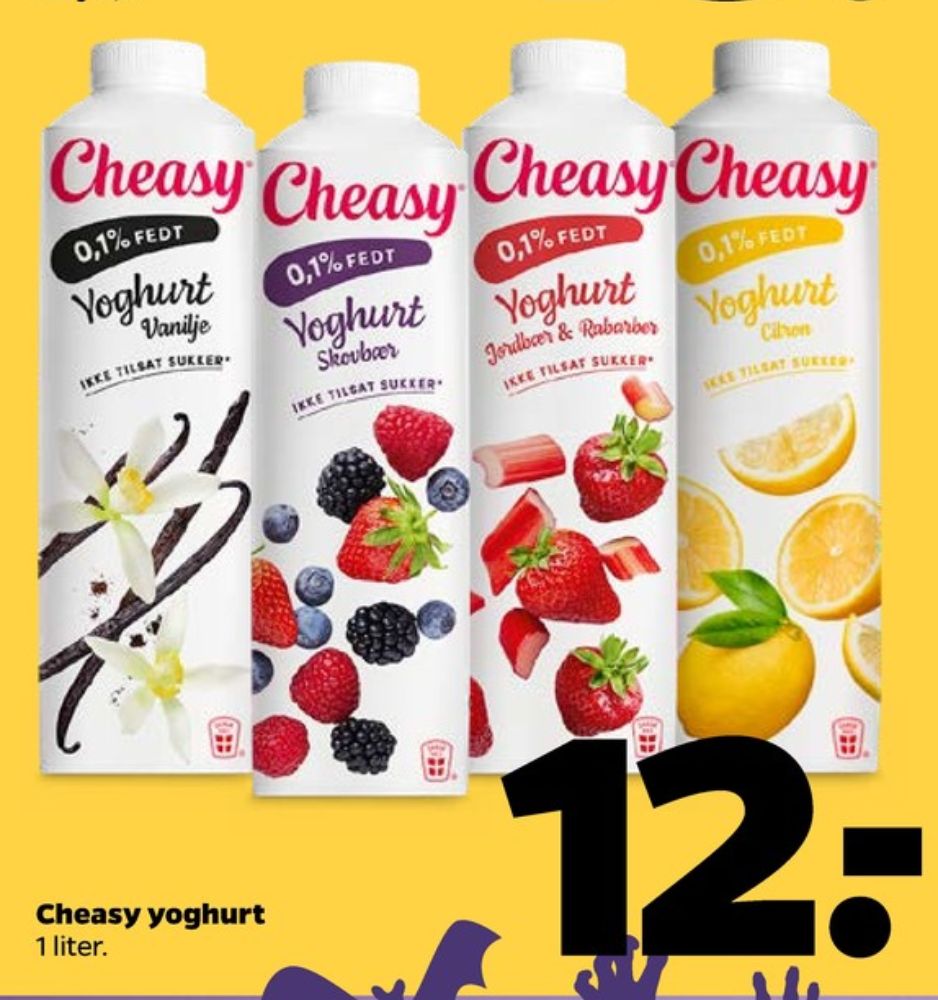 Cheasy, Vanilje Yoghurt 