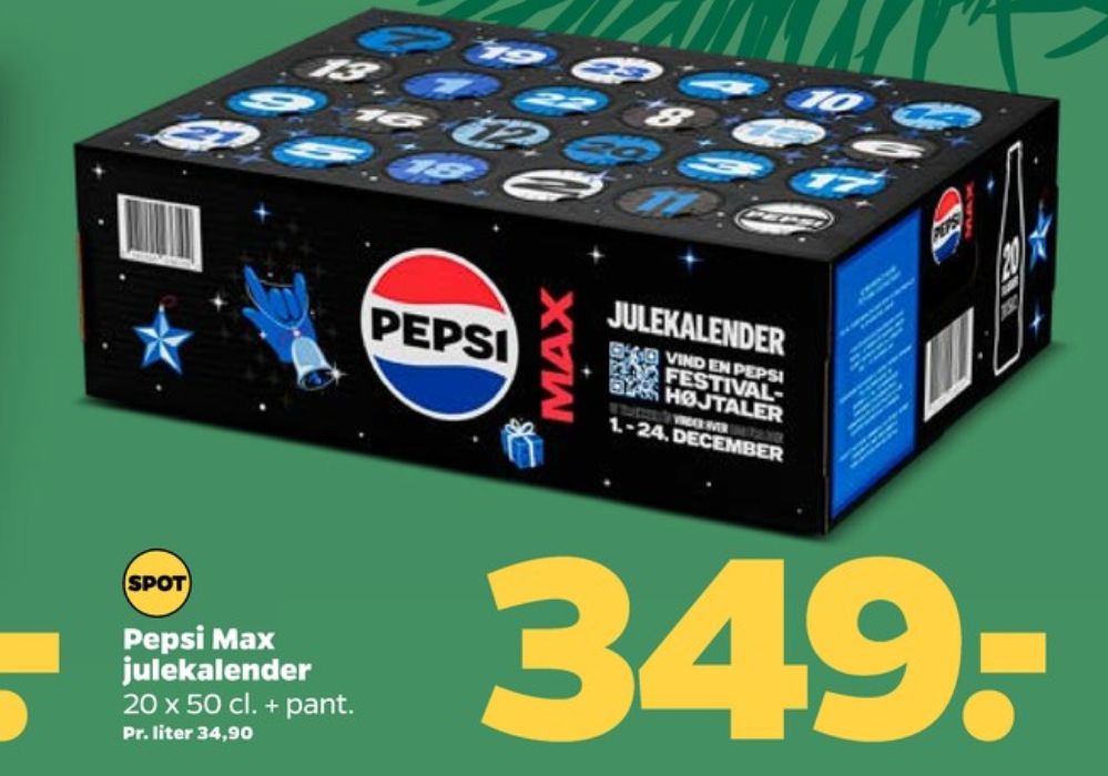 Pepsi, Cola Julekalender 20 pk.