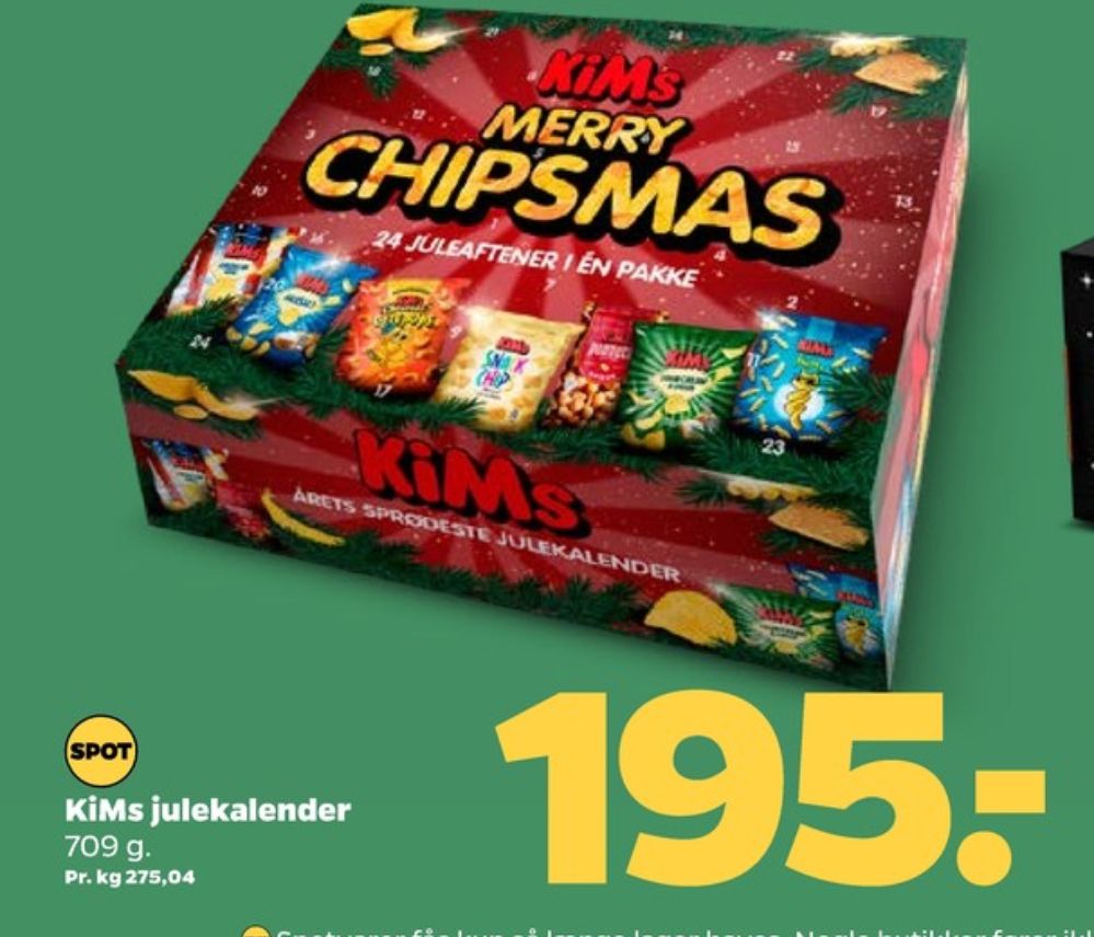 Kims, Julekalender