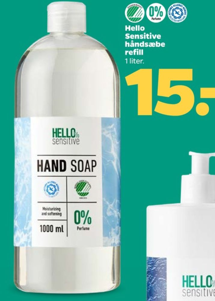 Hello Sensitive, Flydende sæbe