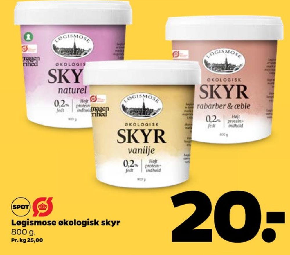 Løgismose, Vanilje Skyr 