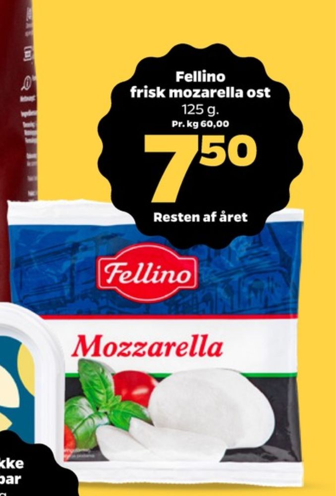 Fellino, Mozzarella