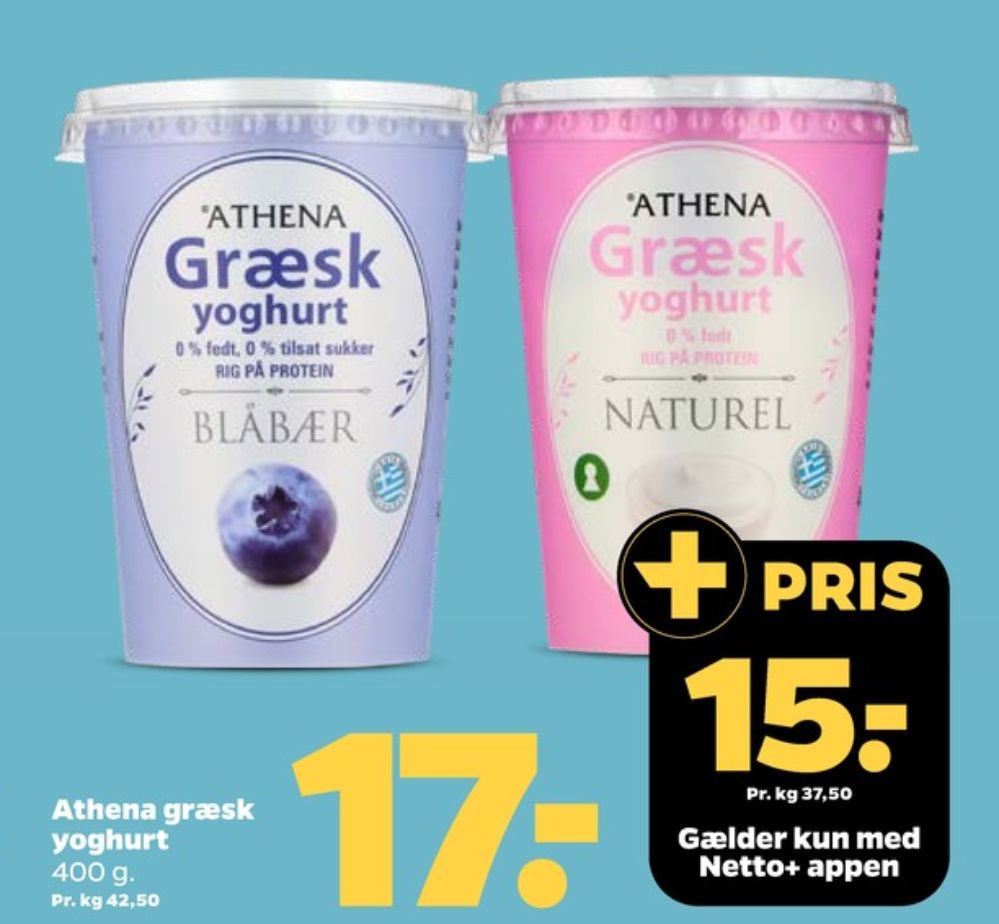 Athena, Græsk Yoghurt Naturel