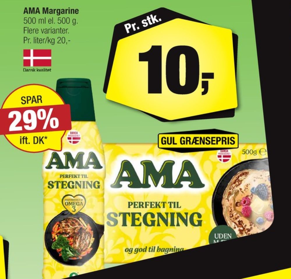 Ama, Margarine-fast