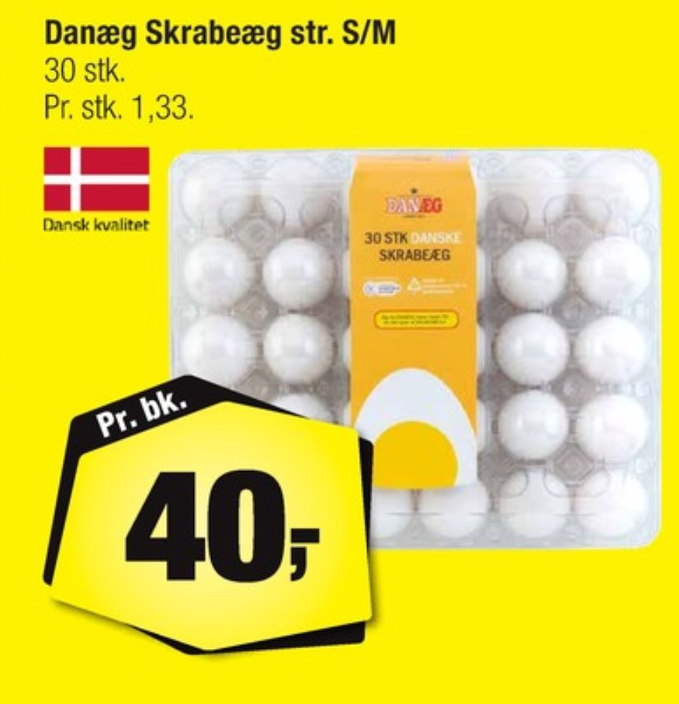 Danæg, Skrabeæg S/M