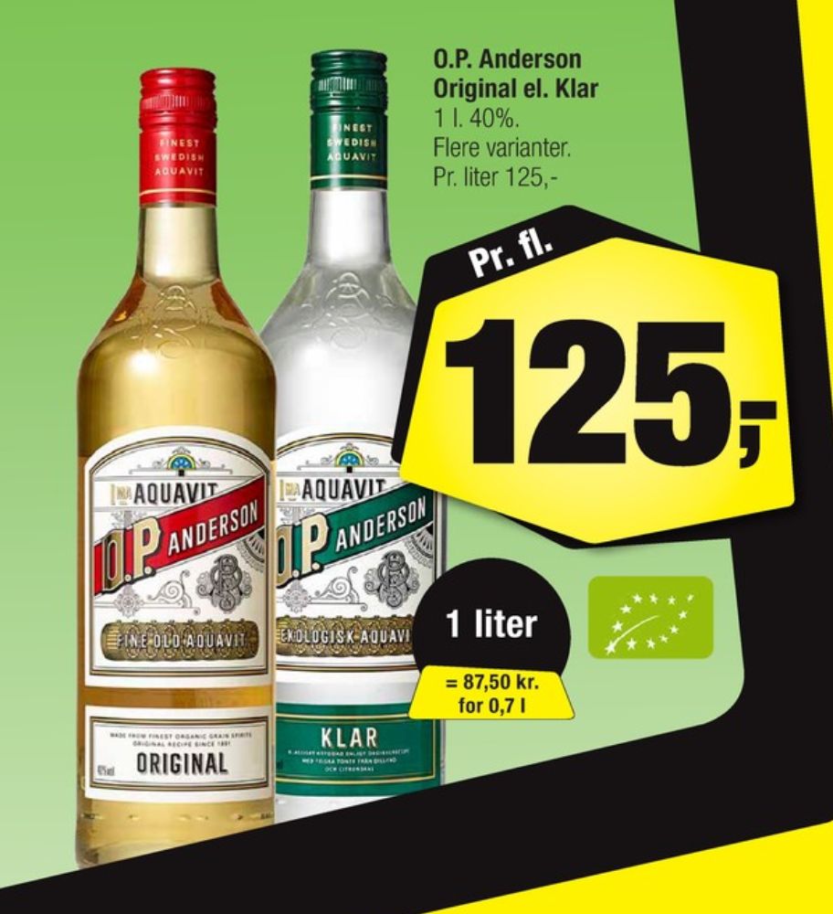 OP Anderson Original, Akvavit