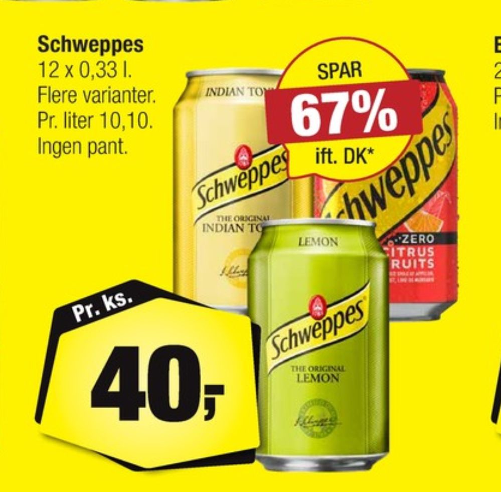 Schweppes, Indian Tonicwater 12 pk