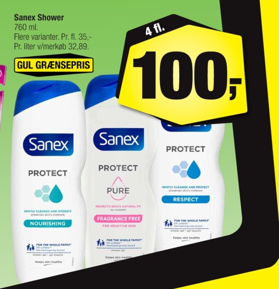 Sanex, Bodyshampoo
