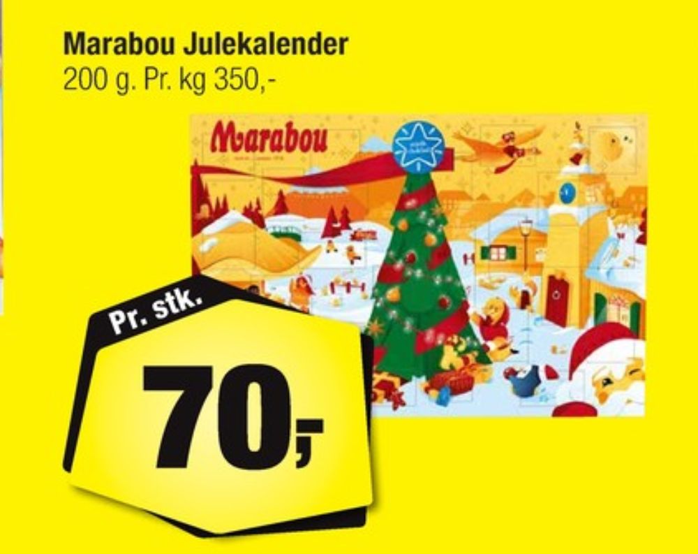 Marabou, Julekalender