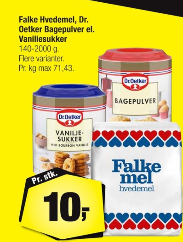 Finax Falke, Hvedemel