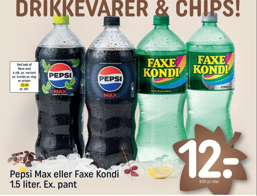 Pepsi Max Lime, Cola