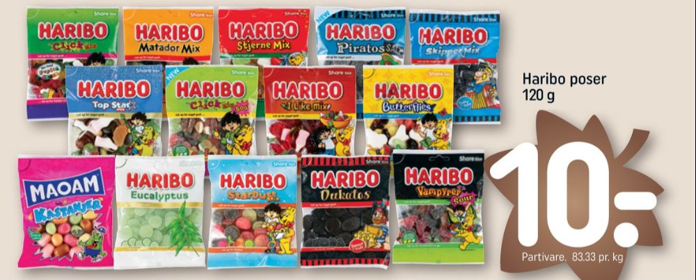 Haribo Vampyrer, Slikpose Sour