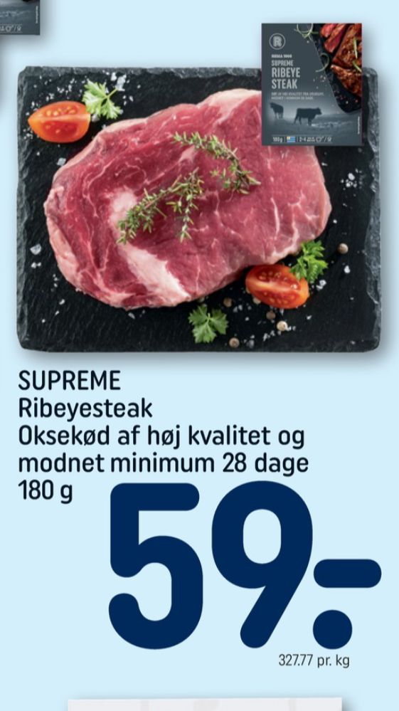 Rema 1000 Supreme, Ribeye