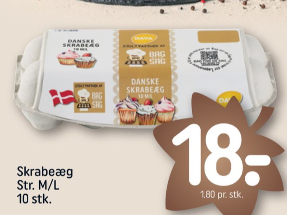 DAVA Foods, Skrabeæg M/L