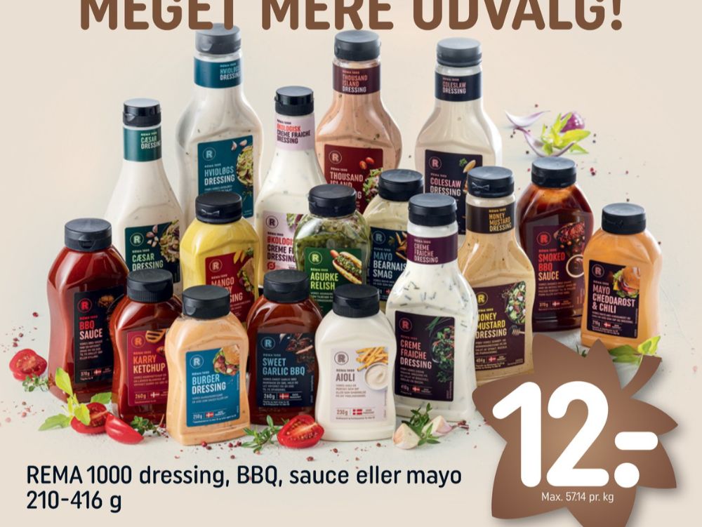 Rema 1000, Avocadodressing