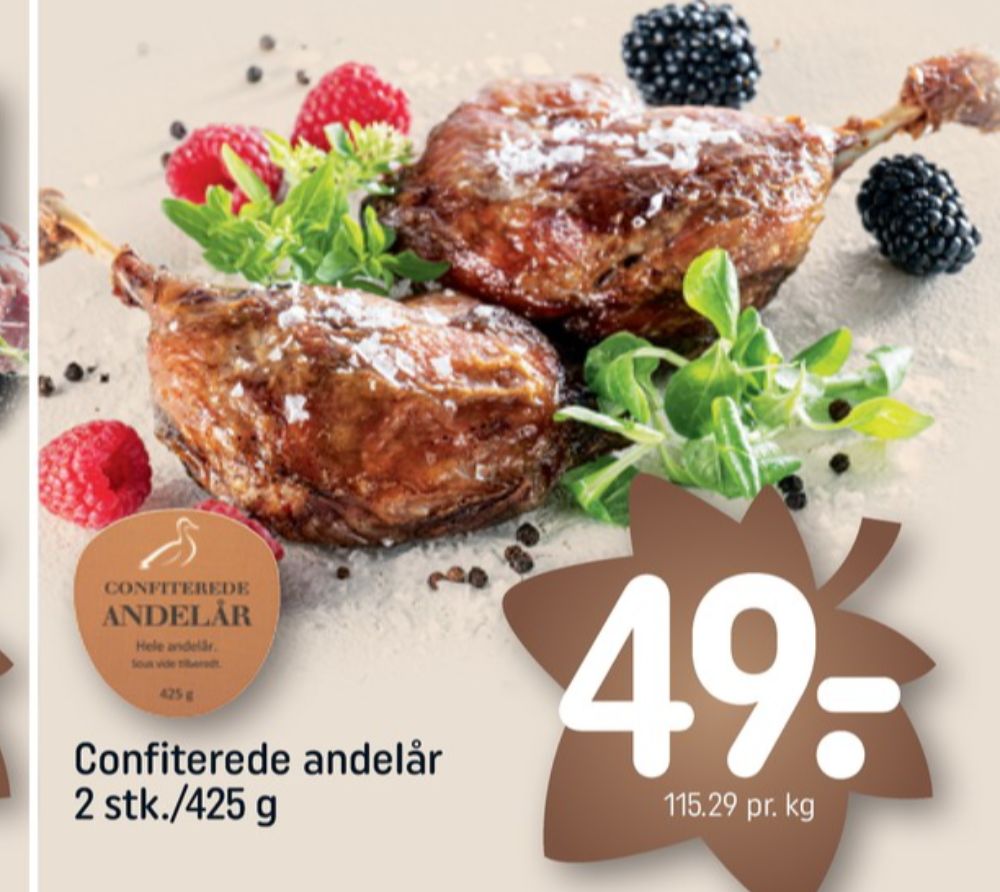 Dansk And, Andelår