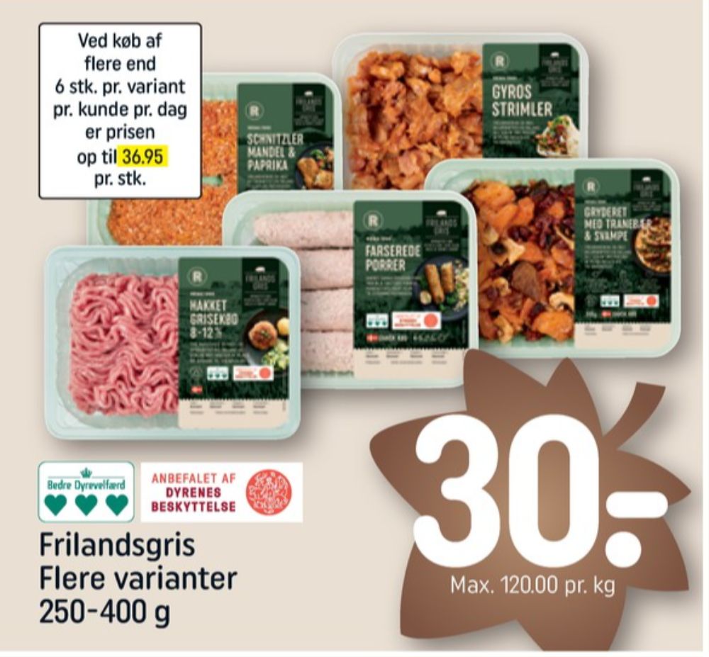 Rema 1000, Gryderet med Bacon & Champinon
