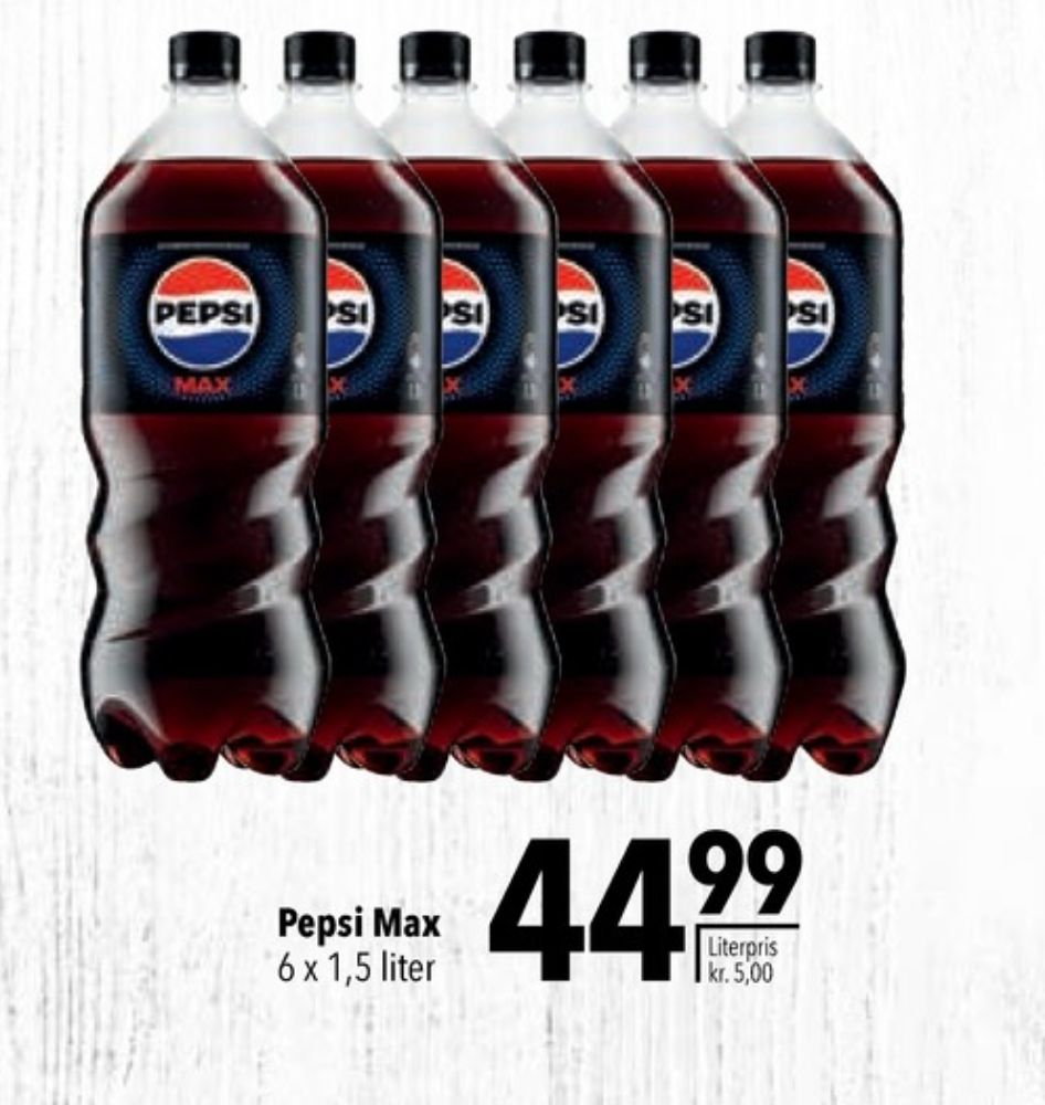 Pepsi Max, Cola