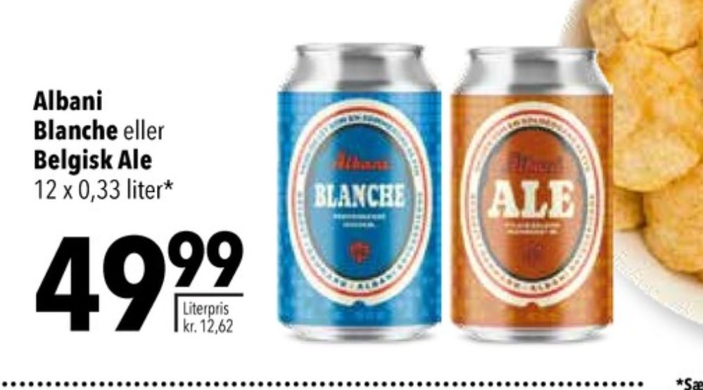 Albani Blanche, Specialøl 12 pk.