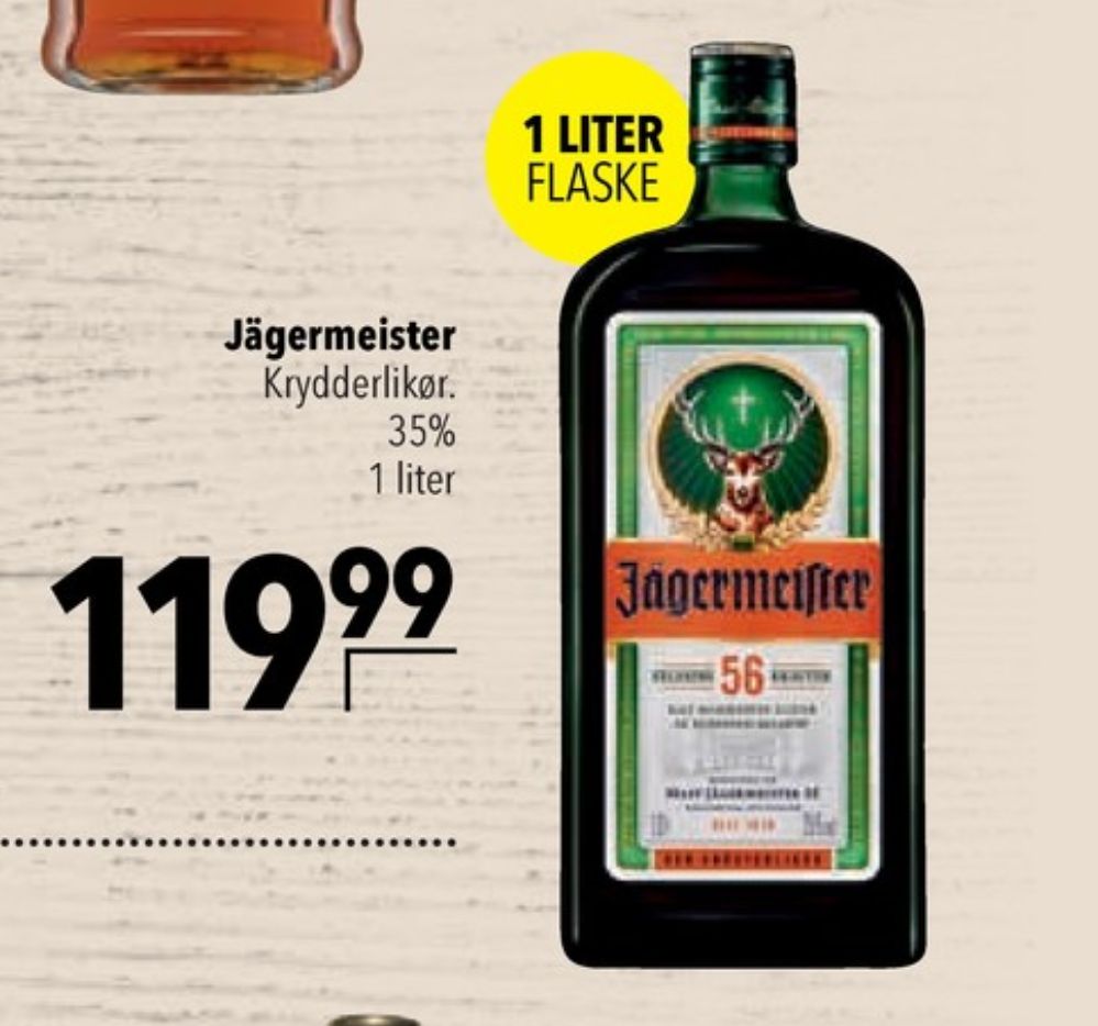 Jägermeister, Bitter