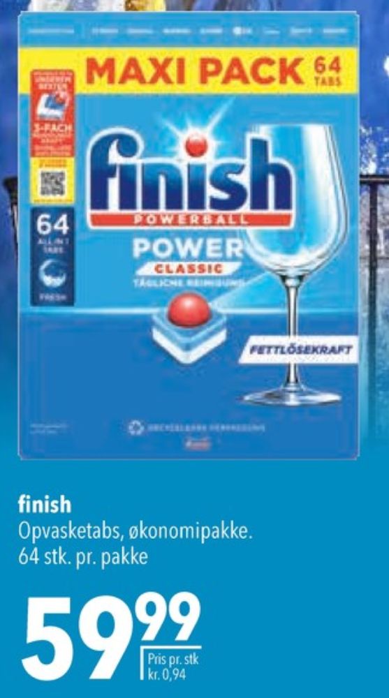 Finish, Maskinopvask-tabs