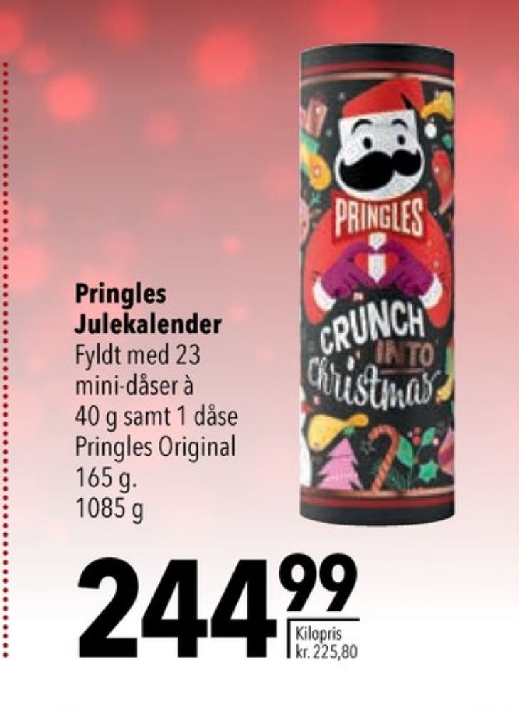 Pringles, Julekalender