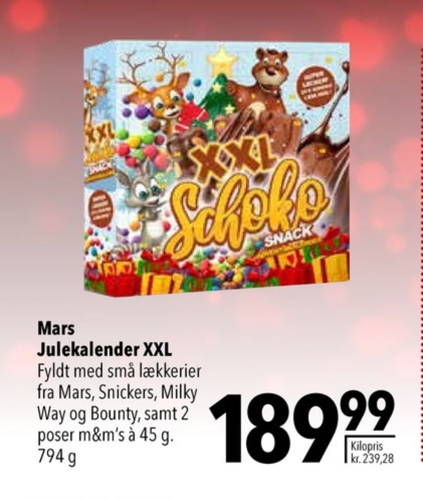 Mars, Julekalender