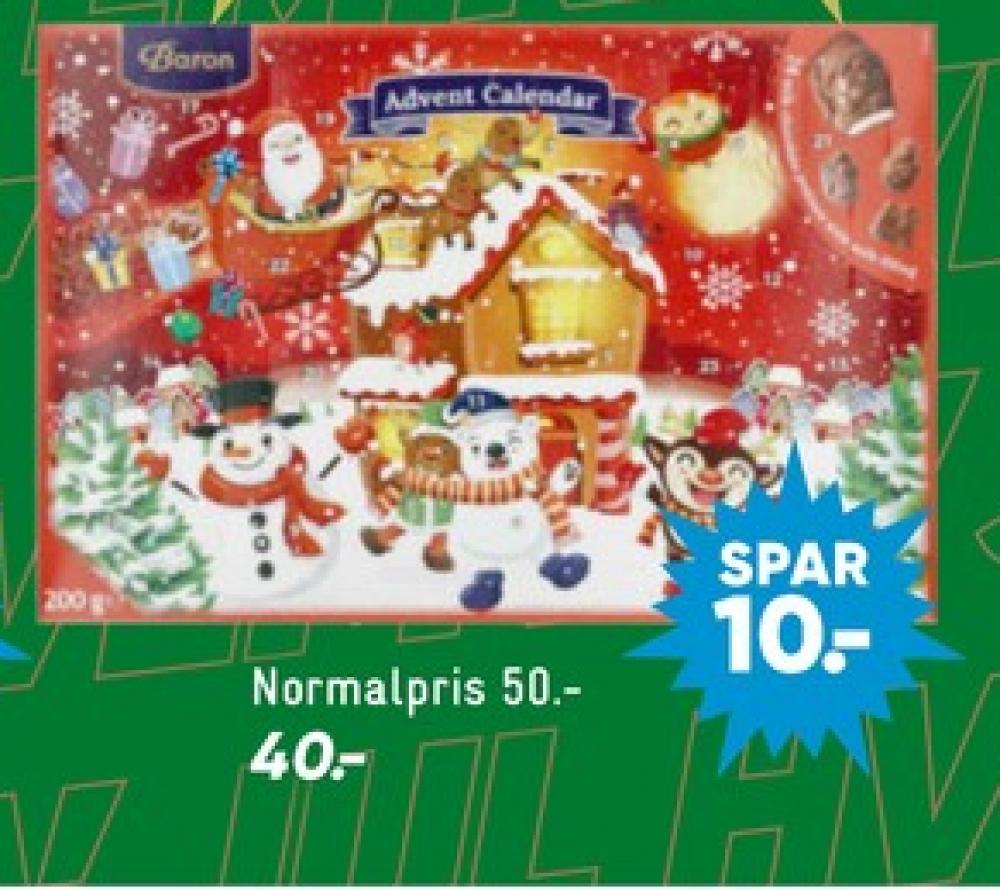 Baron, Julekalender